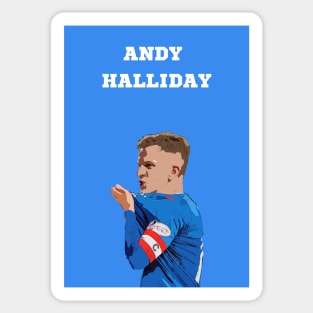 Glasgow Rangers Andy Halliday wall art Sticker